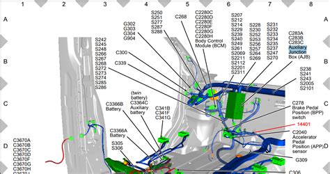 ford transit junction box locations